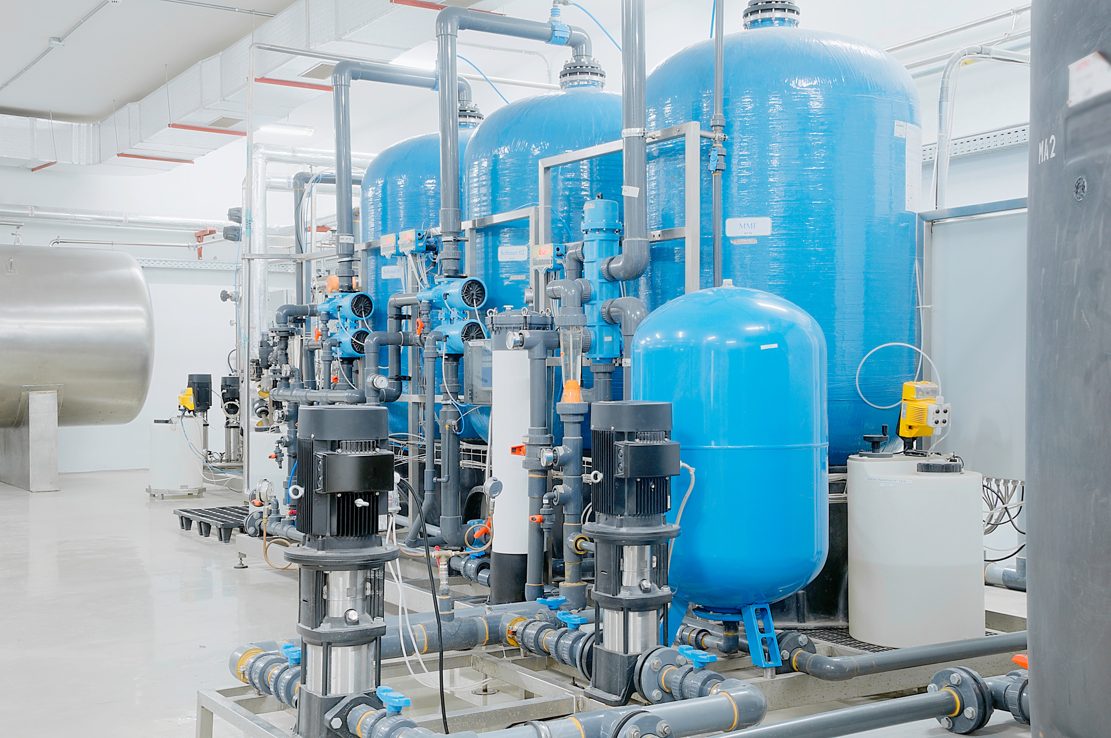 Water desalination plant